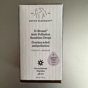 Drunk Elephant D-Bronzi™ Anti-Pollution Bronzing Drops with Peptides